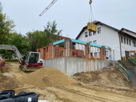 Izgradnja prizidka Vrtca v Mali Nedelji napreduje